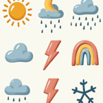 Nature & Outdoors - Sticker Sheet v12